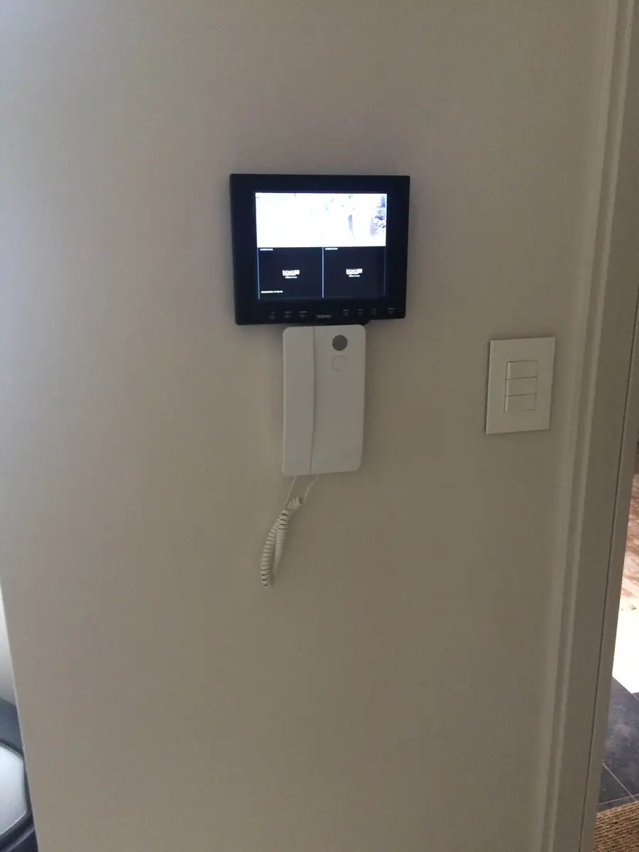 Intercom and access control system installation